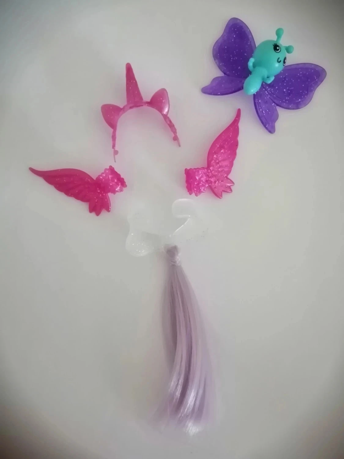 Barbie : ensemble d'accessoires Licorne (rose/violet)